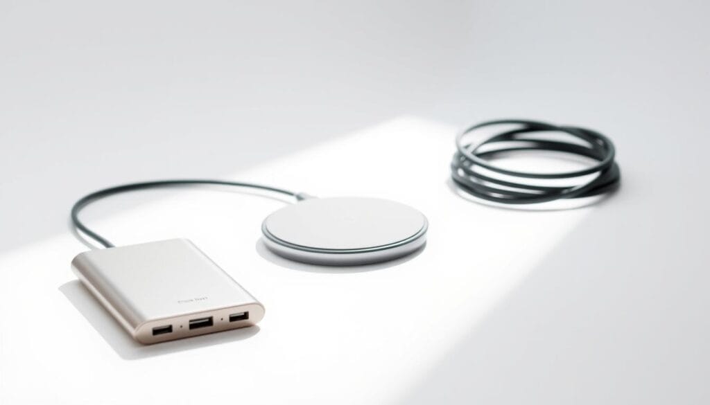 Portable wireless charging accessories