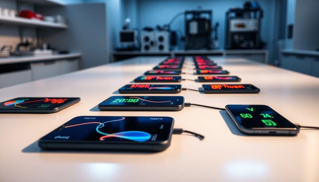 Wireless power mats efficiency comparison