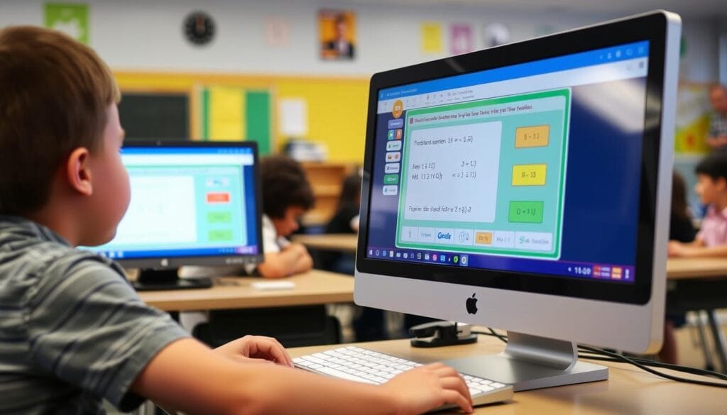 Student using Carnegie Learning's MATHia AI platform Student using Carnegie Learning's MATHia AI platform